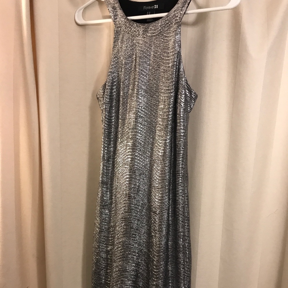 Silver dress